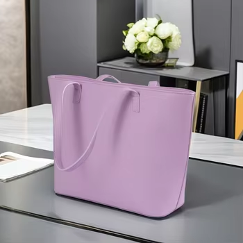 大容量トートバッグ PU レザー女性のための耐久性のあるハンドバッグ