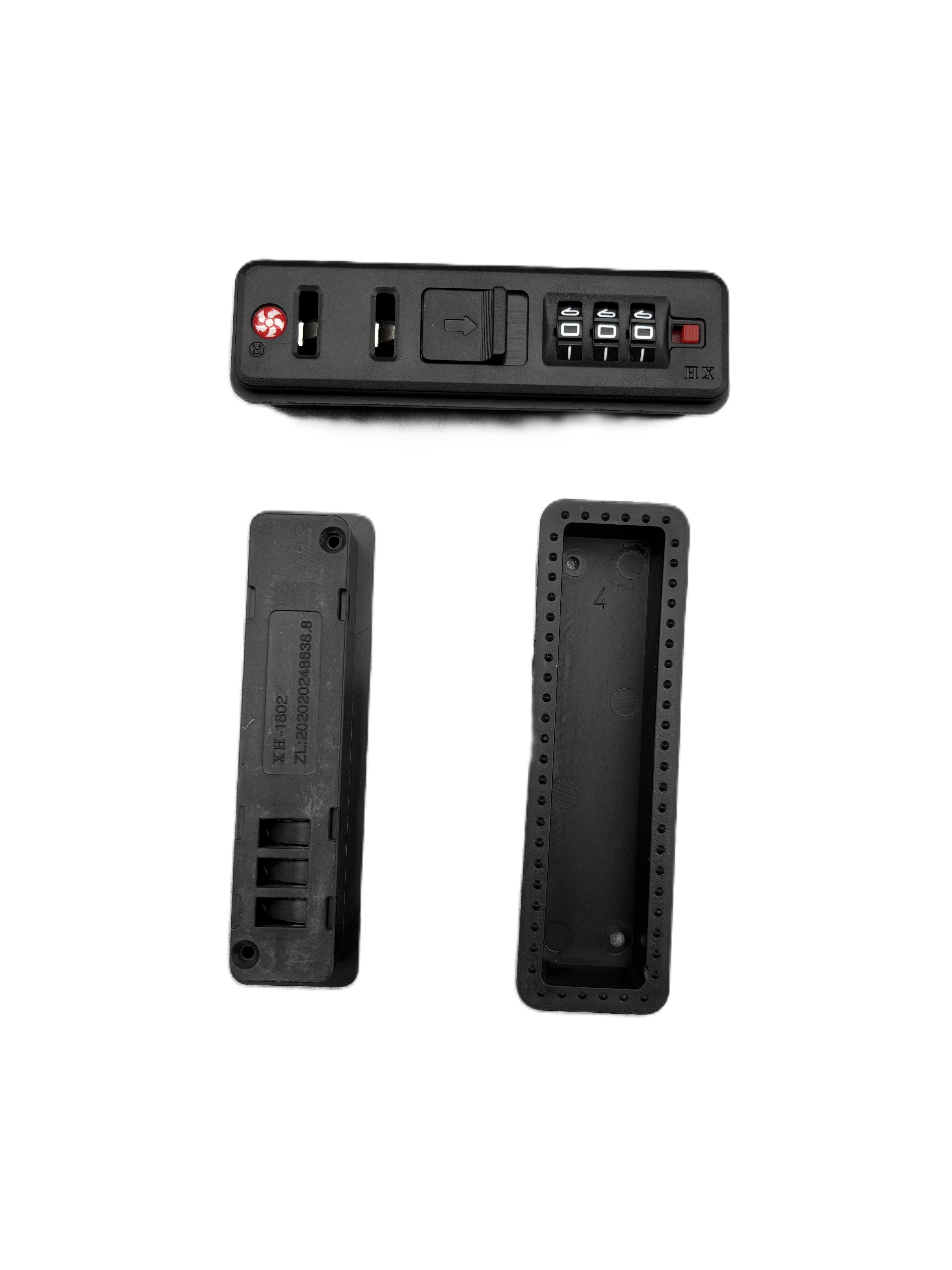 高品質の荷物ダイヤルロックセキュリティデジタル荷物ロックパスワードスーツケース部品
